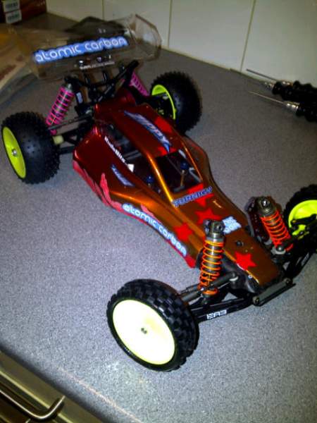Atomic Carbon CR2 SE Created by carbon magicians and a truly lovely buggy to work on...sadly missed