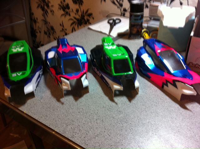 Wez and mine SV2 standard & Cab Forward shells