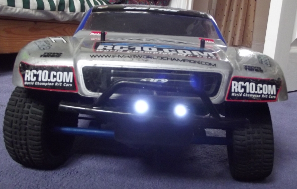 Now it has headlights!