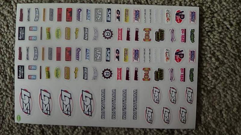 sticker sheet