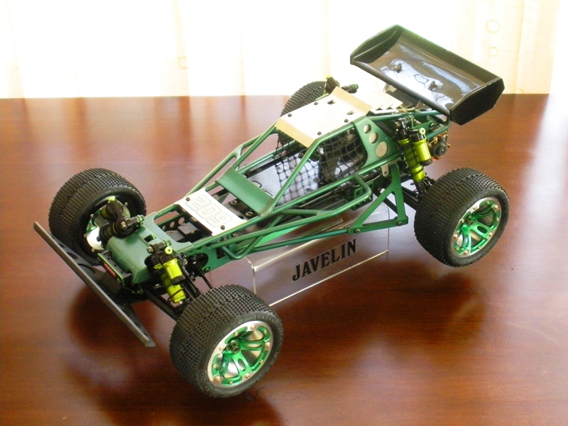 "The Green Monster"; The Ultimate Javelin
Unique aluminum alloy green anodized roll cage, only two made.

Model #1 of 2 made