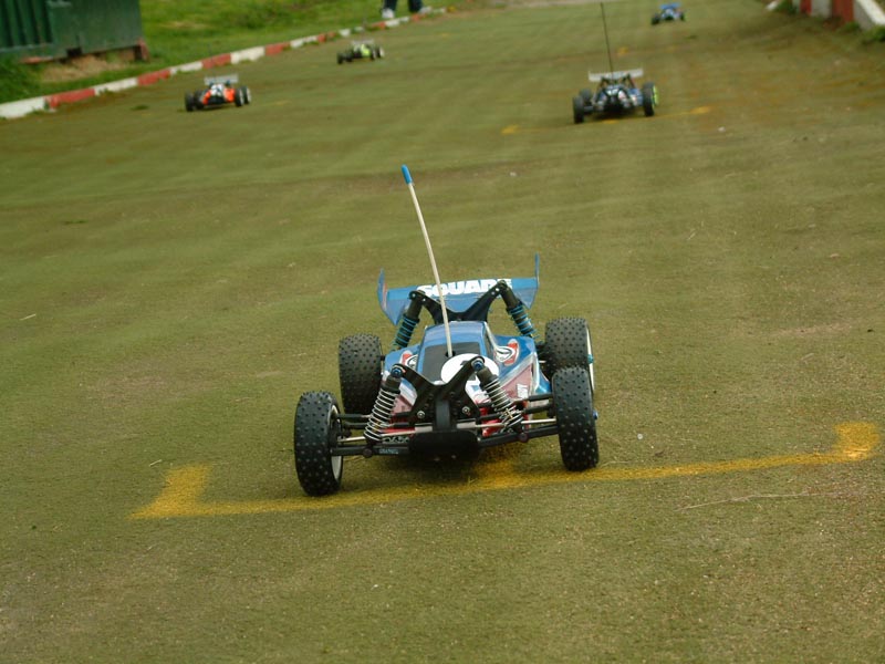 Adam Skeldings 4wd on pole