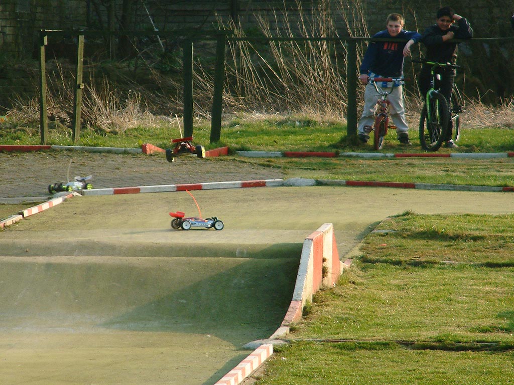 You cant see from the angle but these buggys are jumping for miles
