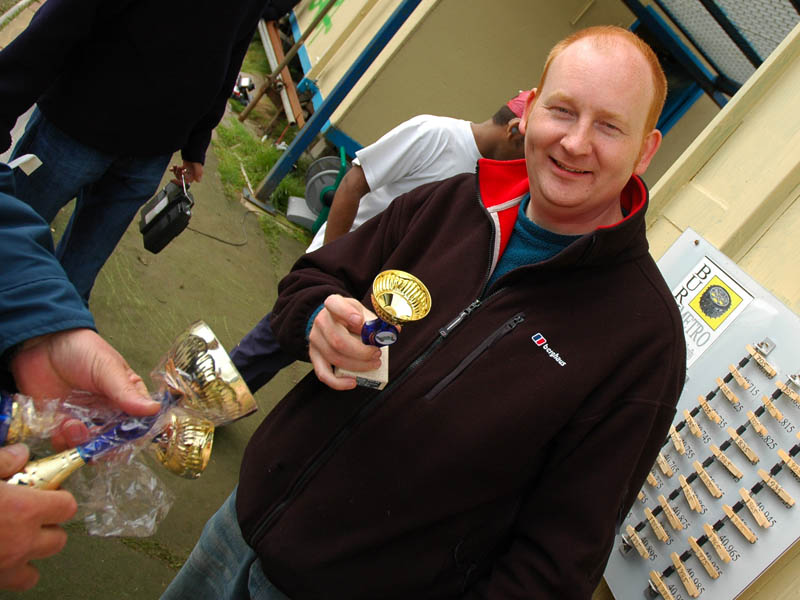 Shillito is pleased with his trophy