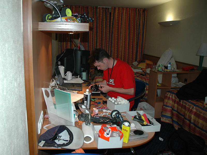 Me in the hotel room !