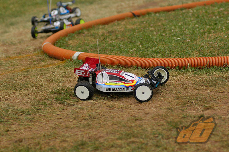Neil pulls away a small gap