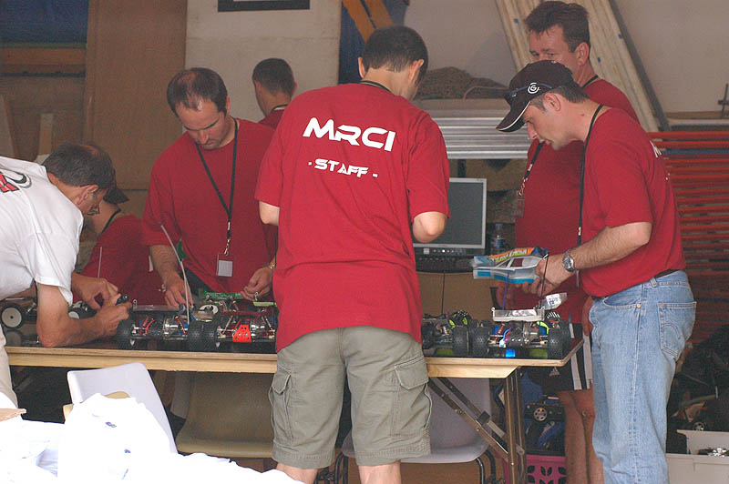 Technical Inspection of the cars after LEG 3 of the A