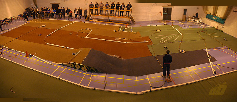 Quick phott stitch of the track