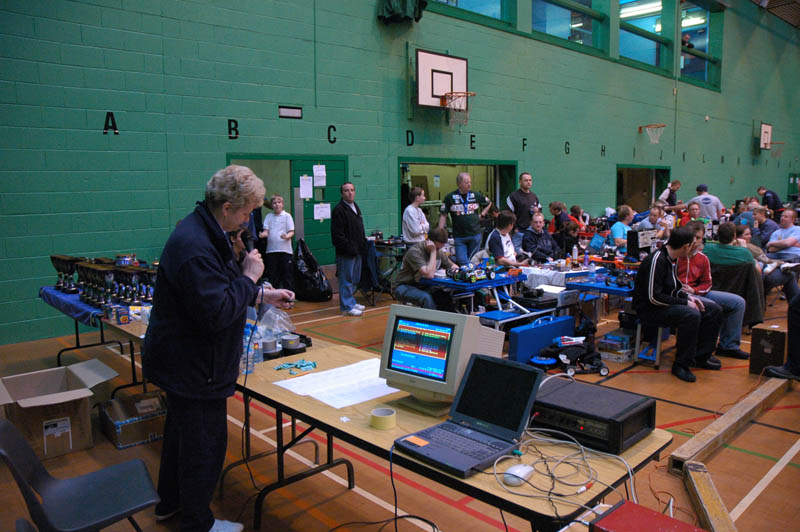 Dianne on race control