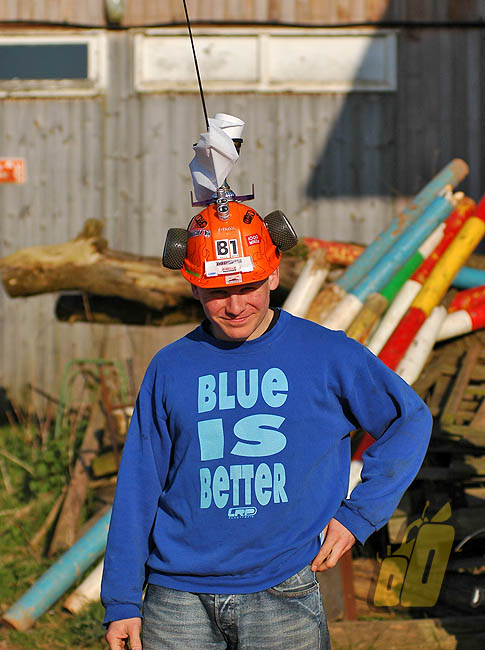 Richard Tricky Taylor, poses with the BQ headwear