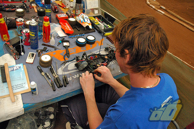 Lee Martin at work